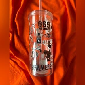 Wallen County Clear Acrylic 20oz  Acrylic Tumbler